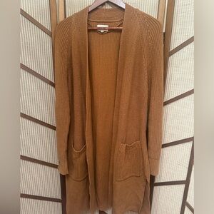 Lou & Grey oversized long open cardigan